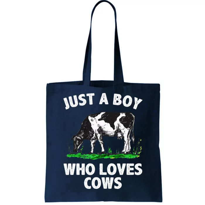 Funny Cow Design Cow Farmer Livestock Animal Tote Bag