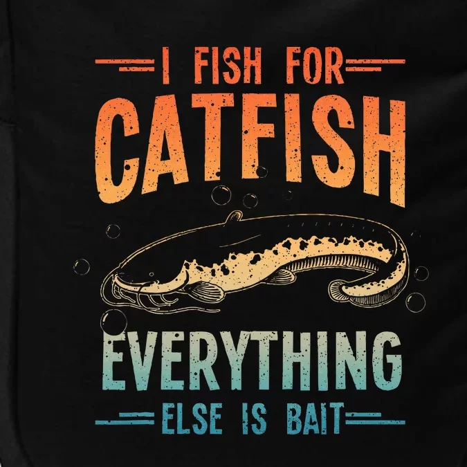 Funny Catfishing Design Catfish Fishing Hunter Impact Tech Backpack