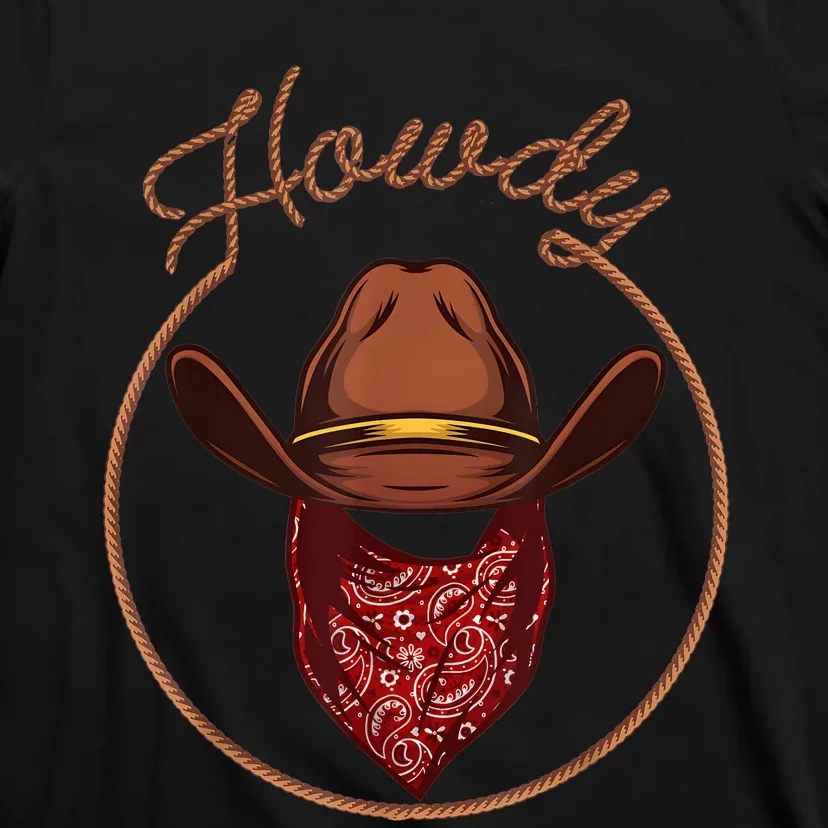 Funny Cowboy Design For Boy Rodeo Bull Rider Cowboy T-Shirt