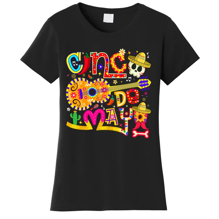 Funny Cinco De Mayo Mexican Fiesta 5 De Mayo Women's T-Shirt