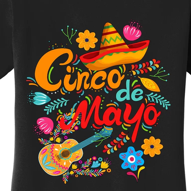 Funny Cinco De Mayo Mexican Fiesta 5 De Mayo Women's T-Shirt