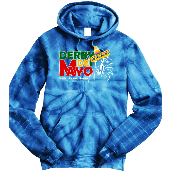 Funny Cinco De Mayo Derby Horse Kentucky Cool Gift Tie Dye Hoodie