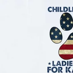 Funny Childless Dog Ladies Vote For Kamala Usa Flag Softstyle Adult Sport Polo