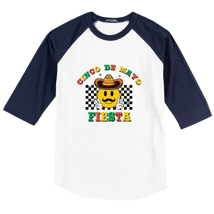 Funny Cinco De Mayo Fiesta Gift Baseball Sleeve Shirt