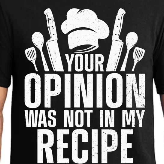 Funny Chef Design Cooking Lover Culinary Cook Pajama Set