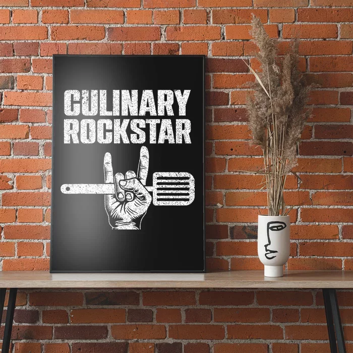 Funny Culinary Design For Men Women Chef Cook Culinary Lover Poster