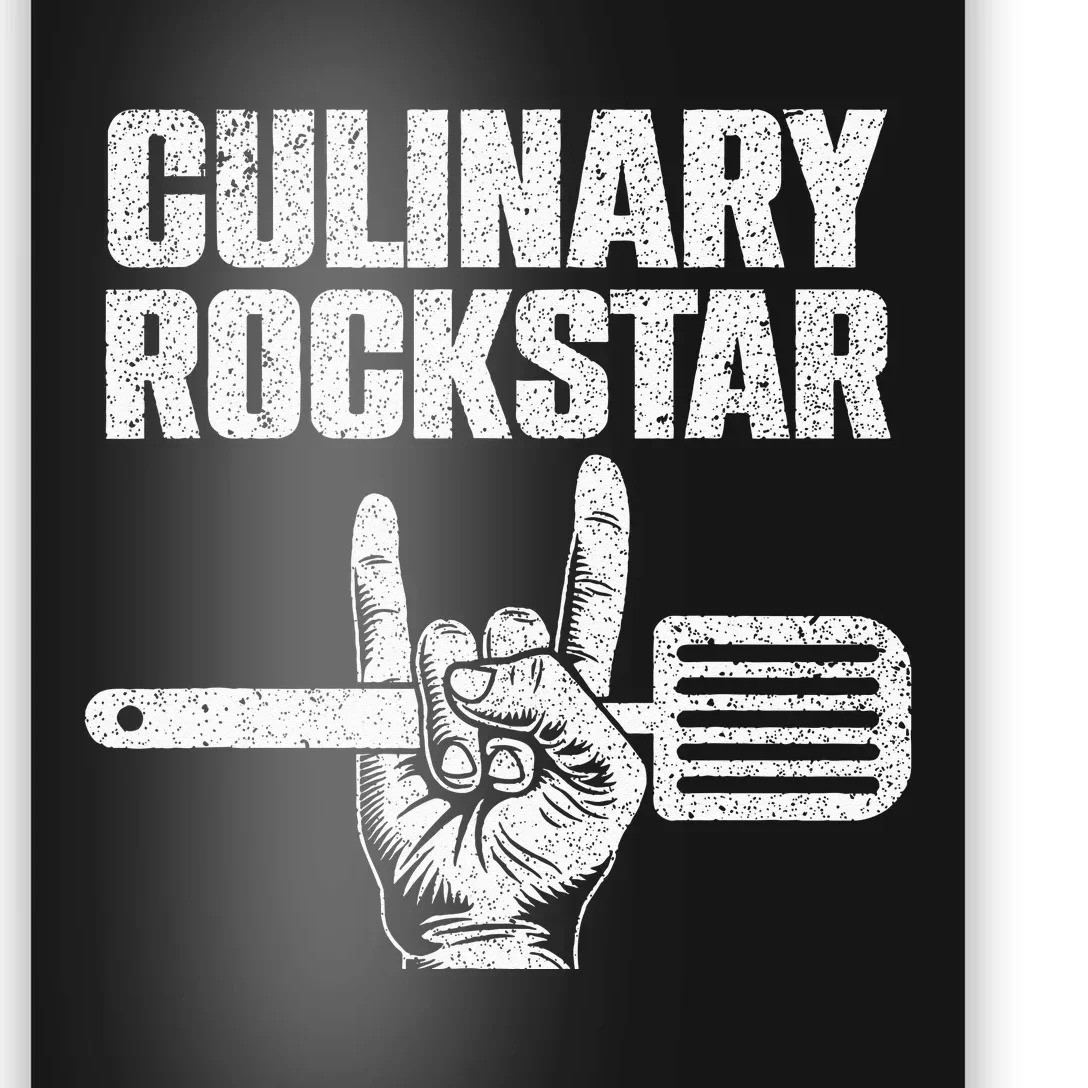 Funny Culinary Design For Men Women Chef Cook Culinary Lover Poster