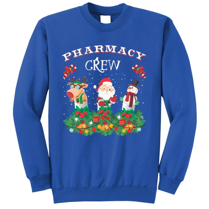 Funny Christmas Design Gift Idea Pharmacy Crew Xmas Holiday Gift Sweatshirt