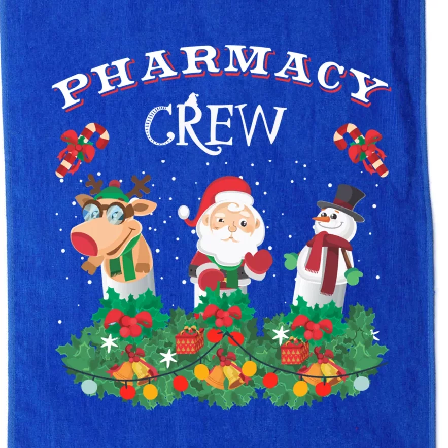 Funny Christmas Design Gift Idea Pharmacy Crew Xmas Holiday Gift Platinum Collection Golf Towel