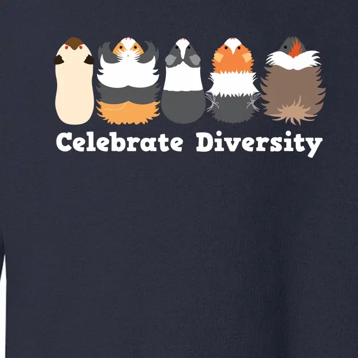 Funny Celebrate Diversity Cute Shirts For Guinea Pig Lovers Toddler Sweatshirt