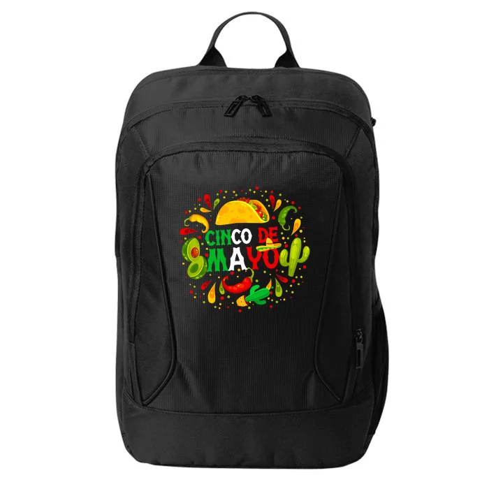 Fiesta Cinco De Mayo Party Mexican City Backpack