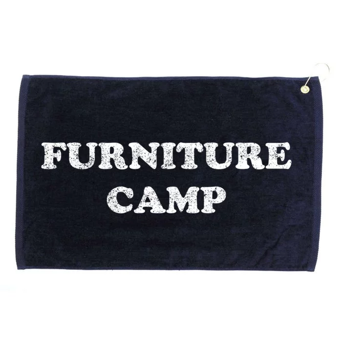 Furniture Camp Distressed Look Gift Grommeted Golf Towel