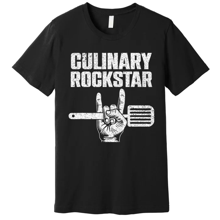 Funny Culinary Design For Women Chef Cook Culinary Lover Premium T-Shirt