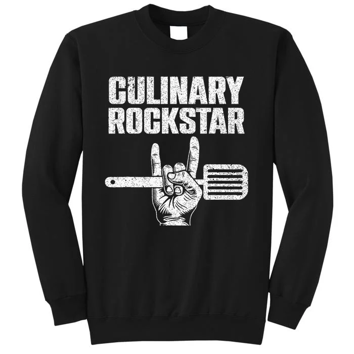 Funny Culinary Design For Women Chef Cook Culinary Lover Tall Sweatshirt