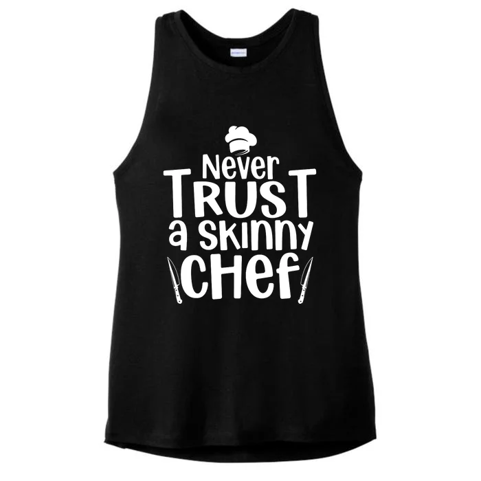 Funny Chef Design For Men Women Culinary Chef Cook Cooking Ladies Tri-Blend Wicking Tank