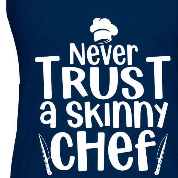 Funny Chef Design For Men Women Culinary Chef Cook Cooking Ladies Essential Flowy Tank