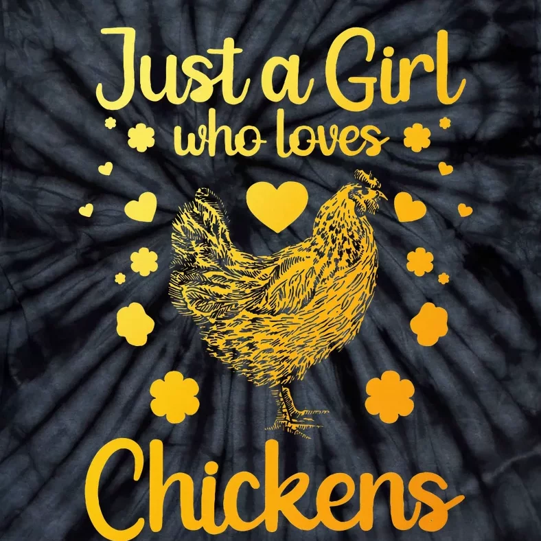 Funny Chicken Design For Mom Chicken Lover Tie-Dye T-Shirt