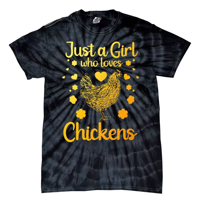 Funny Chicken Design For Mom Chicken Lover Tie-Dye T-Shirt