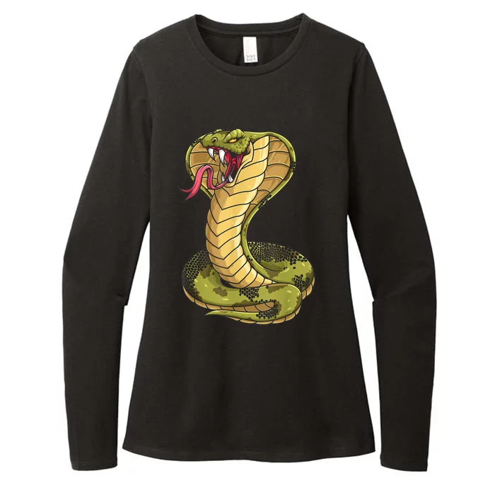 Funny Cobra Design For Men Women Kids King Snake Cobra Lover Womens CVC Long Sleeve Shirt