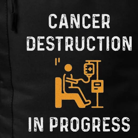 Fighting Cancer Destruction In Progress Daily Commute Backpack