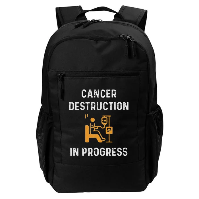 Fighting Cancer Destruction In Progress Daily Commute Backpack