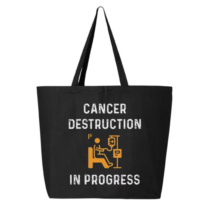 Fighting Cancer Destruction In Progress 25L Jumbo Tote