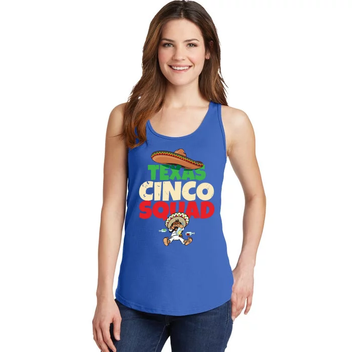 Funny Cinco De O Costume Fiesta Cinco De Mayo Texas Great Gift Ladies Essential Tank