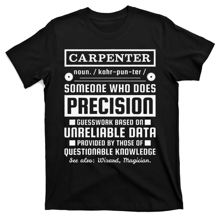 Funny Carpenter Definition T-Shirt