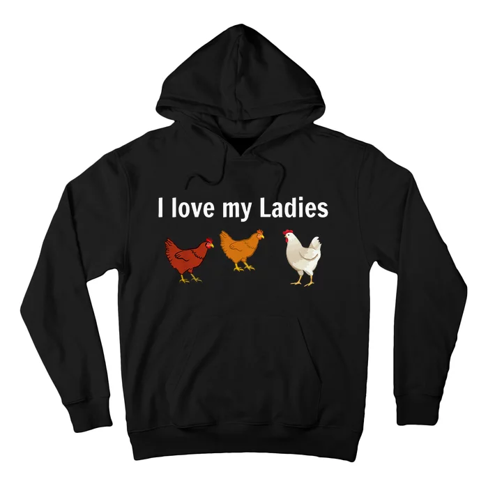 Funny Chicken Design Chicken Farmers Hoodie