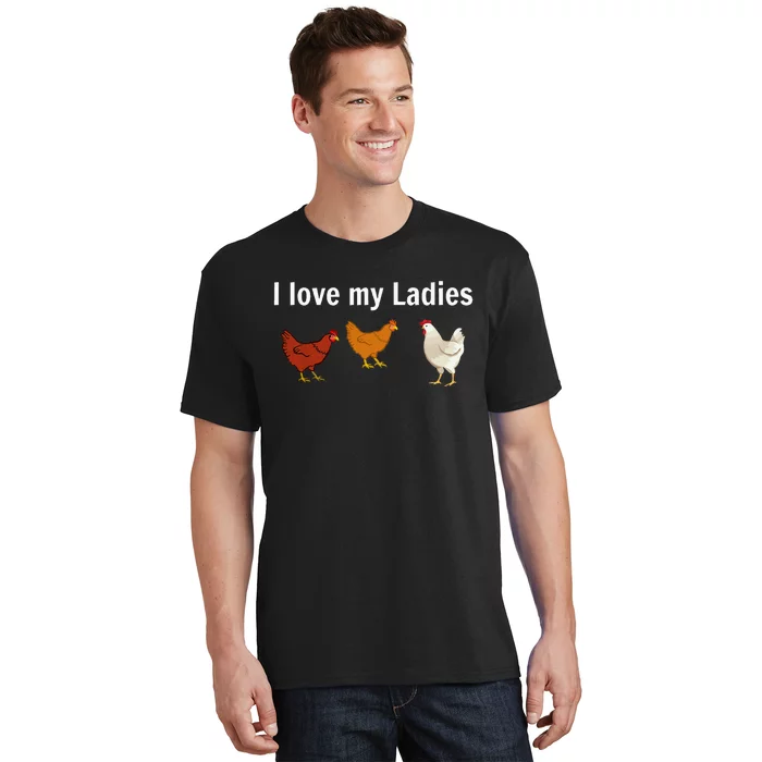 Funny Chicken Design Chicken Farmers T-Shirt