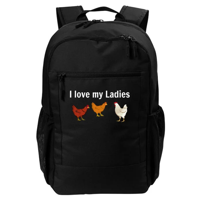 Funny Chicken Design Chicken Farmers Daily Commute Backpack