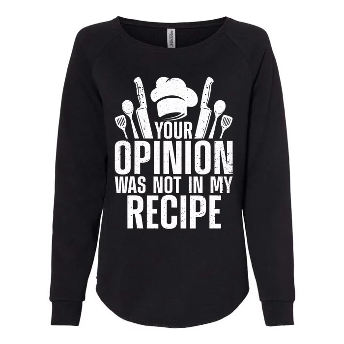 Funny Chef Design Cooking Lover Culinary Cook Womens California Wash Sweatshirt