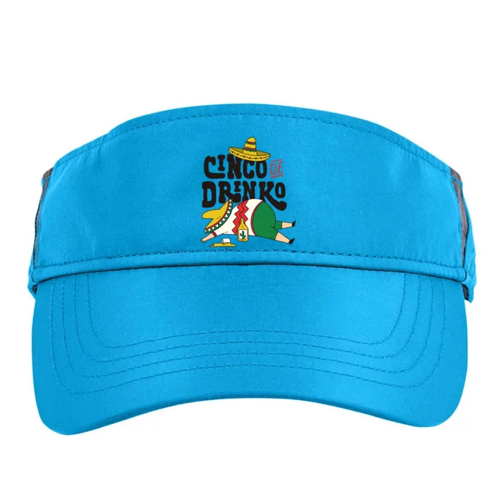 Funny Cinco De Mayo Gift Cinco De O Gift Mexican Gift Adult Drive Performance Visor