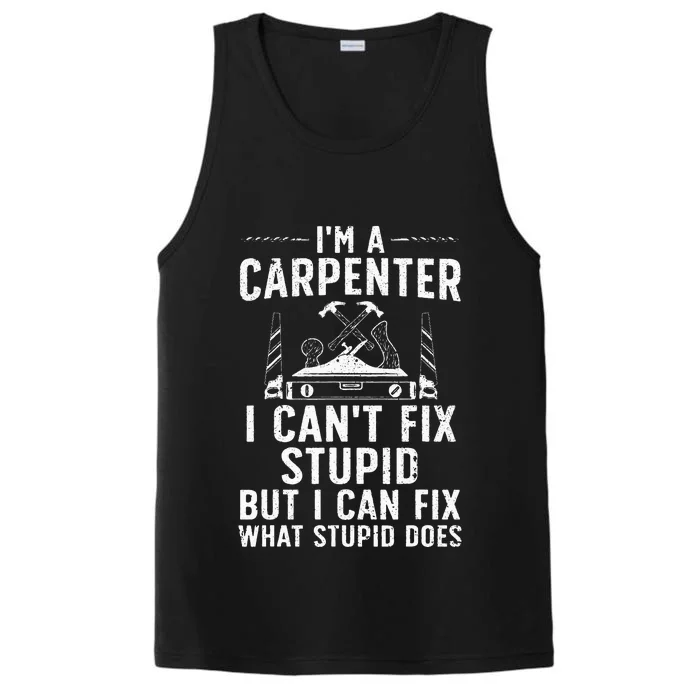 Funny Carpentry Design For Carpenter Wo Woodworking Performance Tank