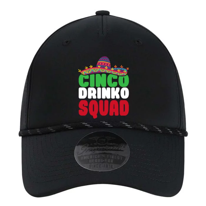 Funny Cinco De Mayo Cinco O Squad Mexican Fiesta Gift Performance The Dyno Cap