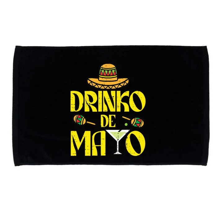 Funny Cinco De Mayo Mexican Fiesta Party Microfiber Hand Towel