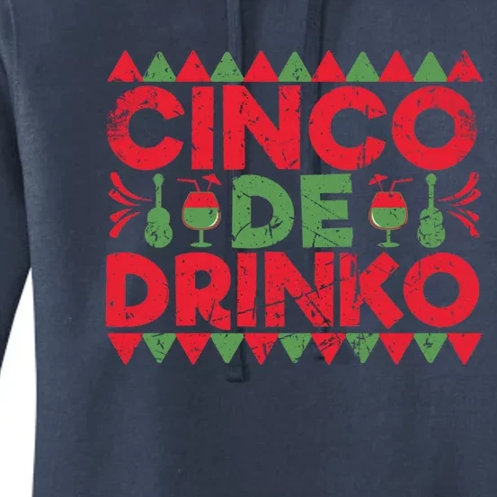 Funny Cinco De Mayo Mexican Cinco De O Great Gift Women's Pullover Hoodie