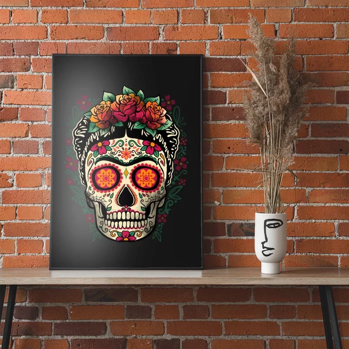 Frida Calavera Dia De Los Muertos Day Of The Dead Poster