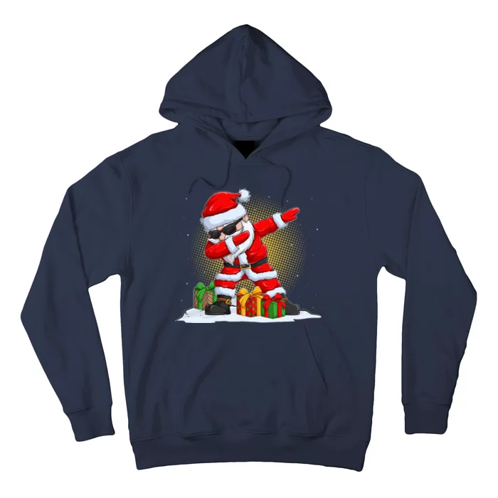 Funny Christmas Dabbing Santa Claus Hoodie