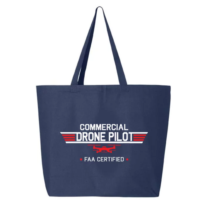 FAA Certified Drone Pilot Commercial Quadcopter RC Gift 25L Jumbo Tote