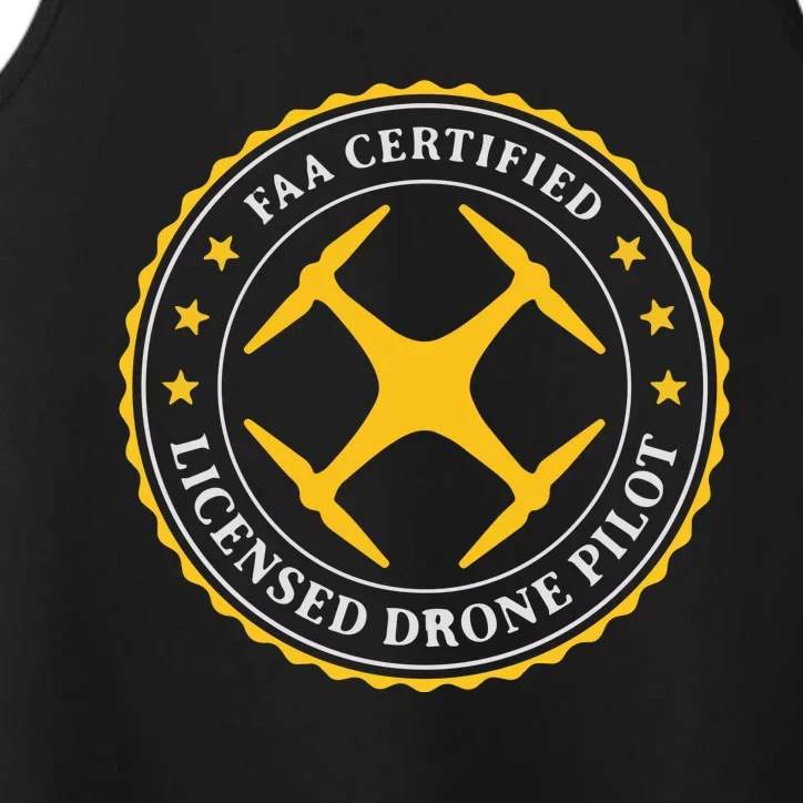 FAA Certified Drone Pilot Performance Tank