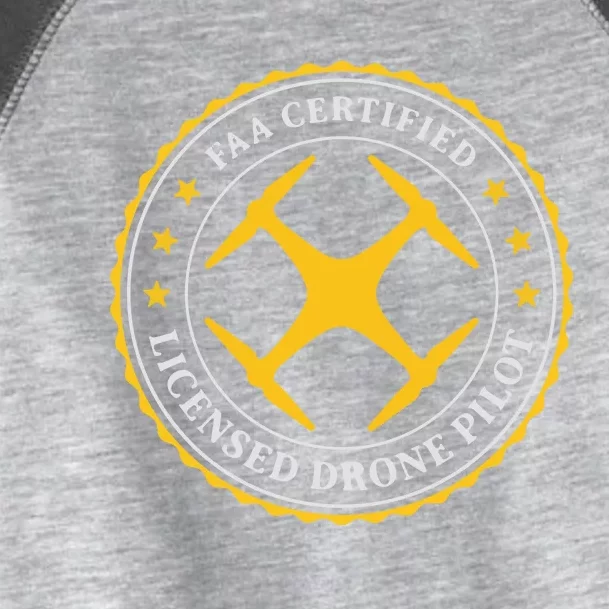 FAA Certified Drone Pilot Toddler Fine Jersey T-Shirt