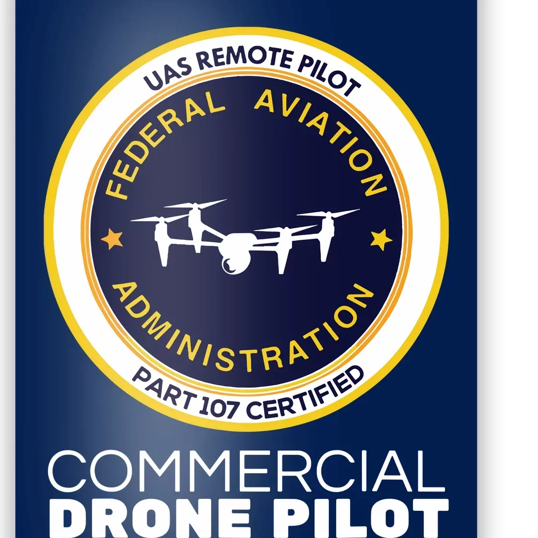 FAA Commercial Drone Pilot Poster