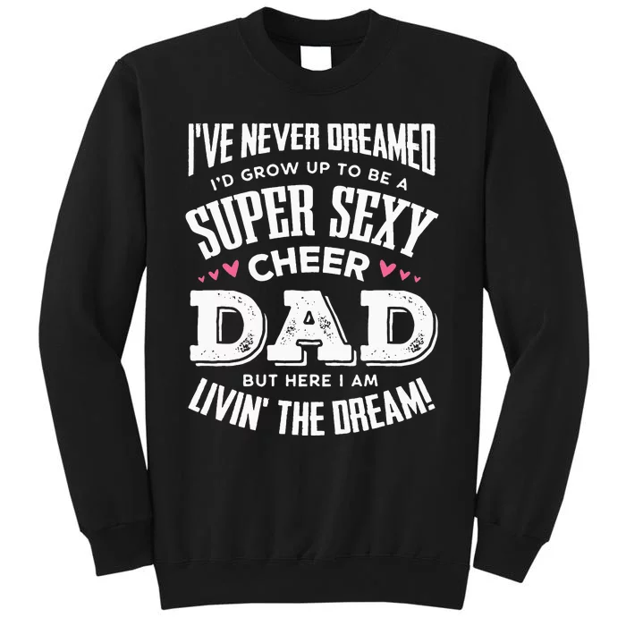 Funny Cheerleading Dad Father Cheer Dad Sweatshirt