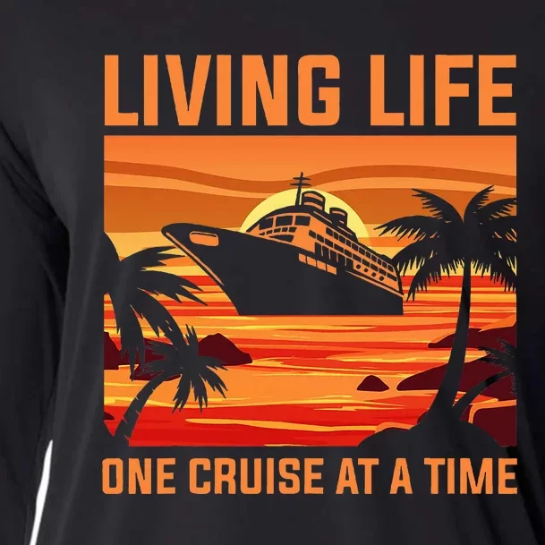 Funny Cruising Designs Women Cruise Ship Cruising Lovers Cooling Performance Long Sleeve Crew