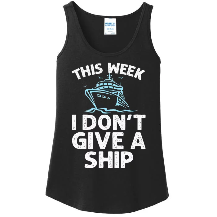 Funny Cruise Design For Cruise Ship Cruising Lover Ladies Essential Tank