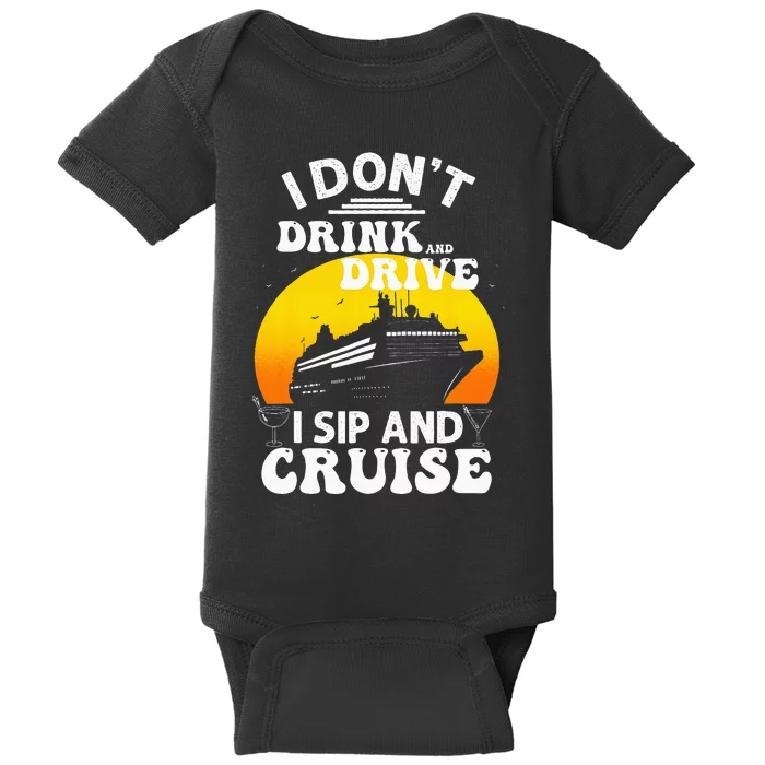 Funny Cruise Design For Cruise Vacation Boat Trip Baby Bodysuit