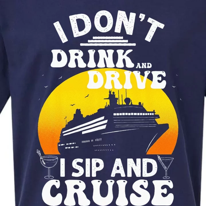 Funny Cruise Design For Cruise Vacation Boat Trip Sueded Cloud Jersey T-Shirt