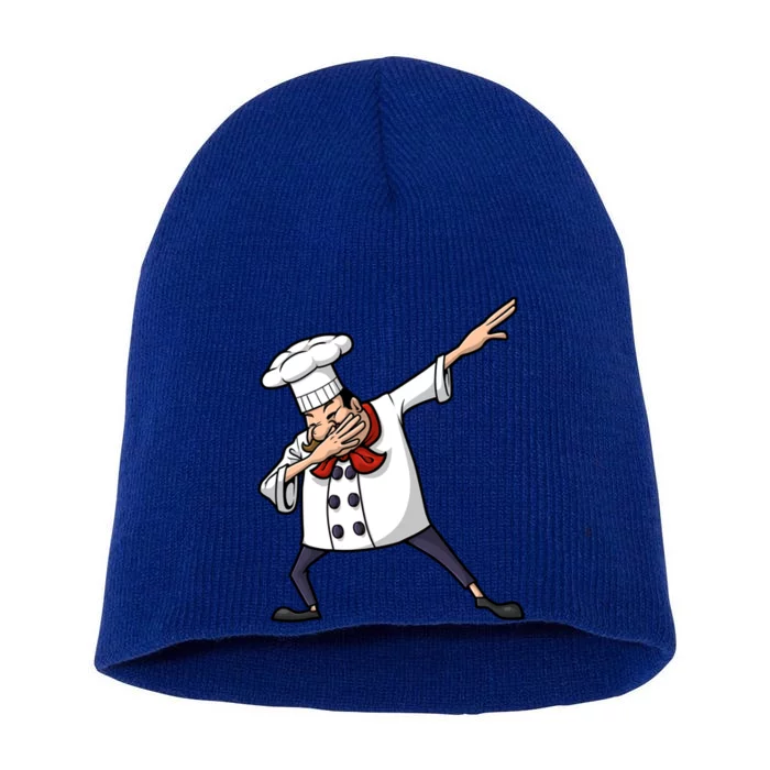 Funny Chef Design Cook Hiphop Dabbing Dance Great Gift Short Acrylic Beanie