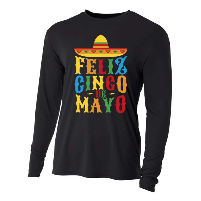 Feliz Cinco De Mayo Cooling Performance Long Sleeve Crew